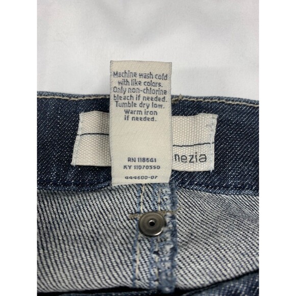 Venezia Mermaid Dark Denim Flare Rocker Maxi Skirt Womens Size 14 Blue Jean - Picture 7 of 8